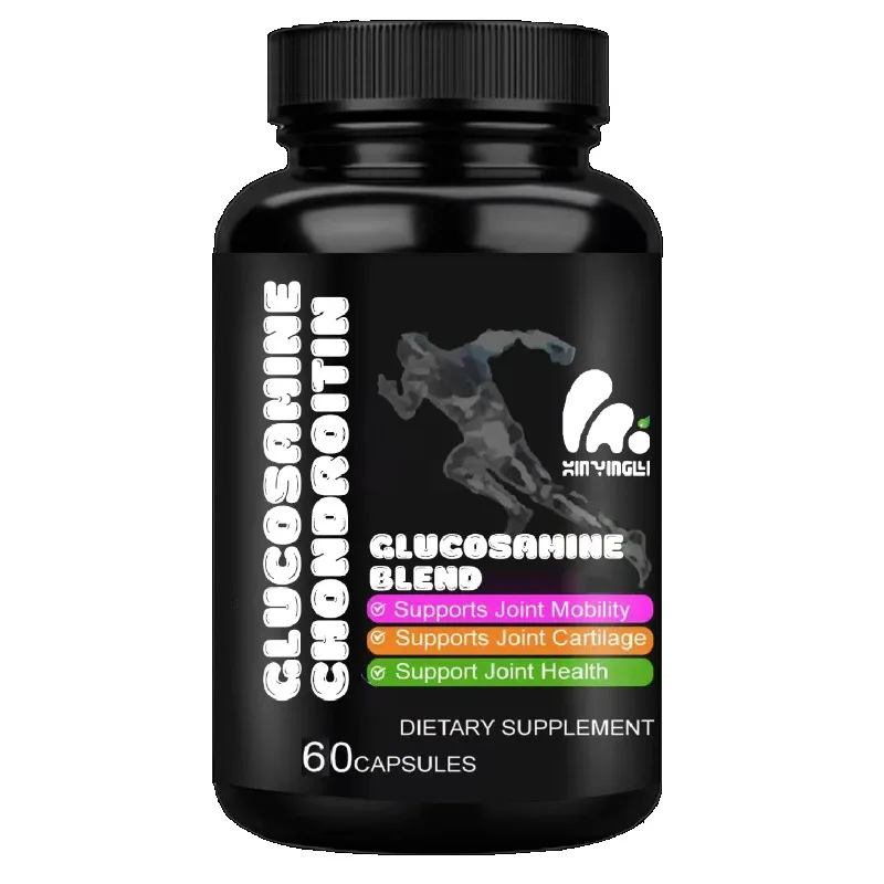 Glucosamine chondroitin sulfate MSM 2100mg  joint activity supplement containing turmeric and frankincense -60 capsules