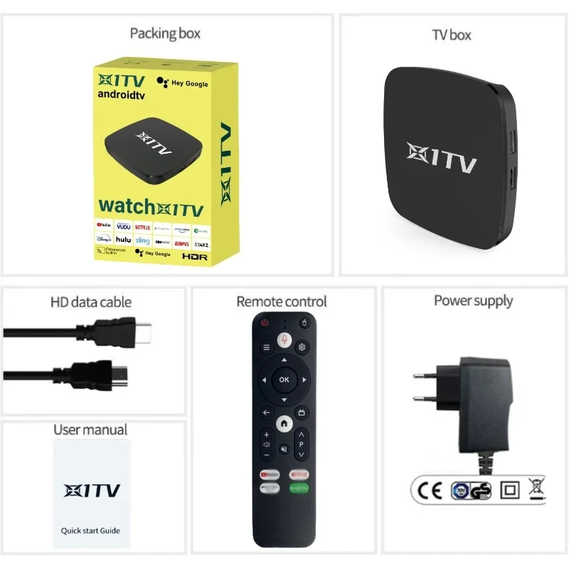 X1TV Ultra TV Box Android 11 Amlogic 4GB 64GB HD 4K Wifi BT5.0 reproductor multimedia decodificador IPTV certificado por Google Netflix