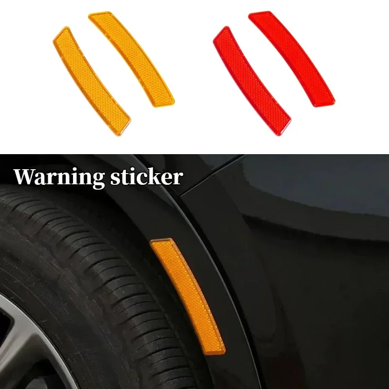 

Universal Wheel Brow Reflective Sticker Wheel Front Bar Body Warning Sticker for SUV/Sedan/off-road/MPV Vehicle Accessories