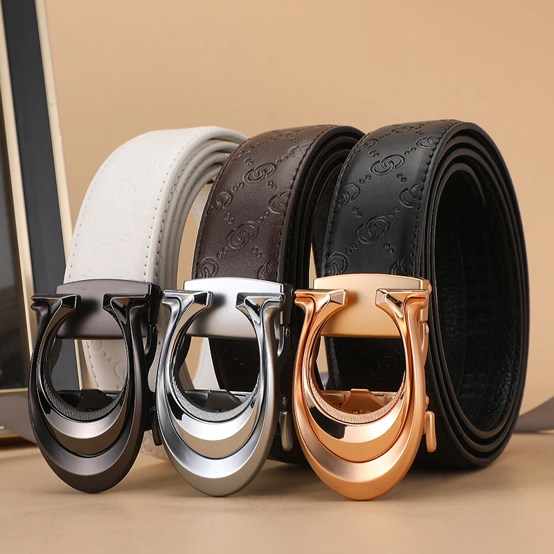 عالية الجودة 34 مللي متر المصممين الأعمال حزام رجالي العلامة التجارية الفاخرة الشهيرة الذكور العلامة التجارية حزام مشبك قماش حزام جلد للنساء ieans