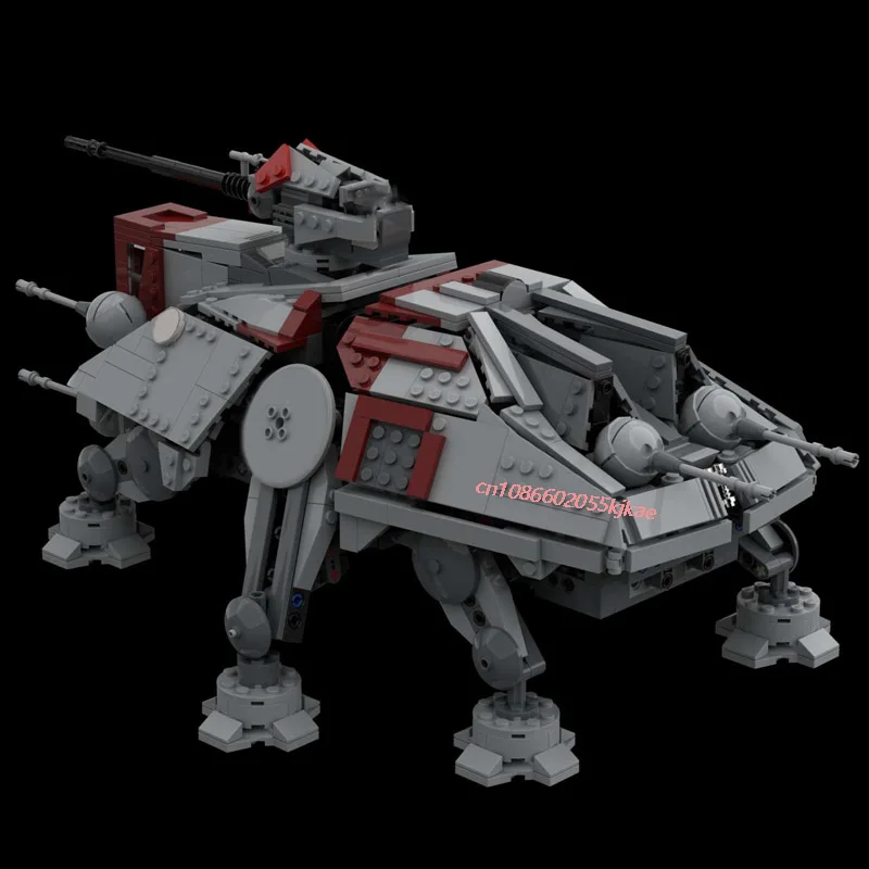 

1400PCS Famous star Movie MOC Republic at walking Mecha Model DIY creative ideas te robot ChildToy Birthday Gift building bricks