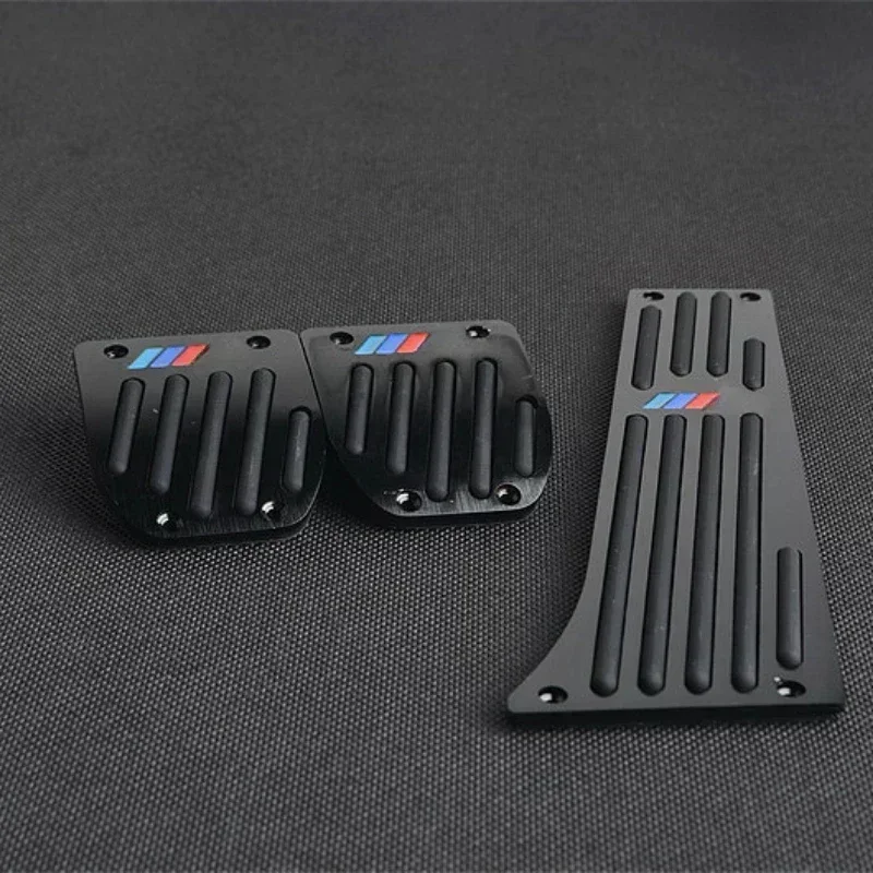 Logotipo M apto para BMW E39 E46 E90 E92 E60 F10 F12 F13 F20 F25 F30 E87 E89 E53 E63 E87 freno de Gas reposapiés Pedal cubierta placa MT