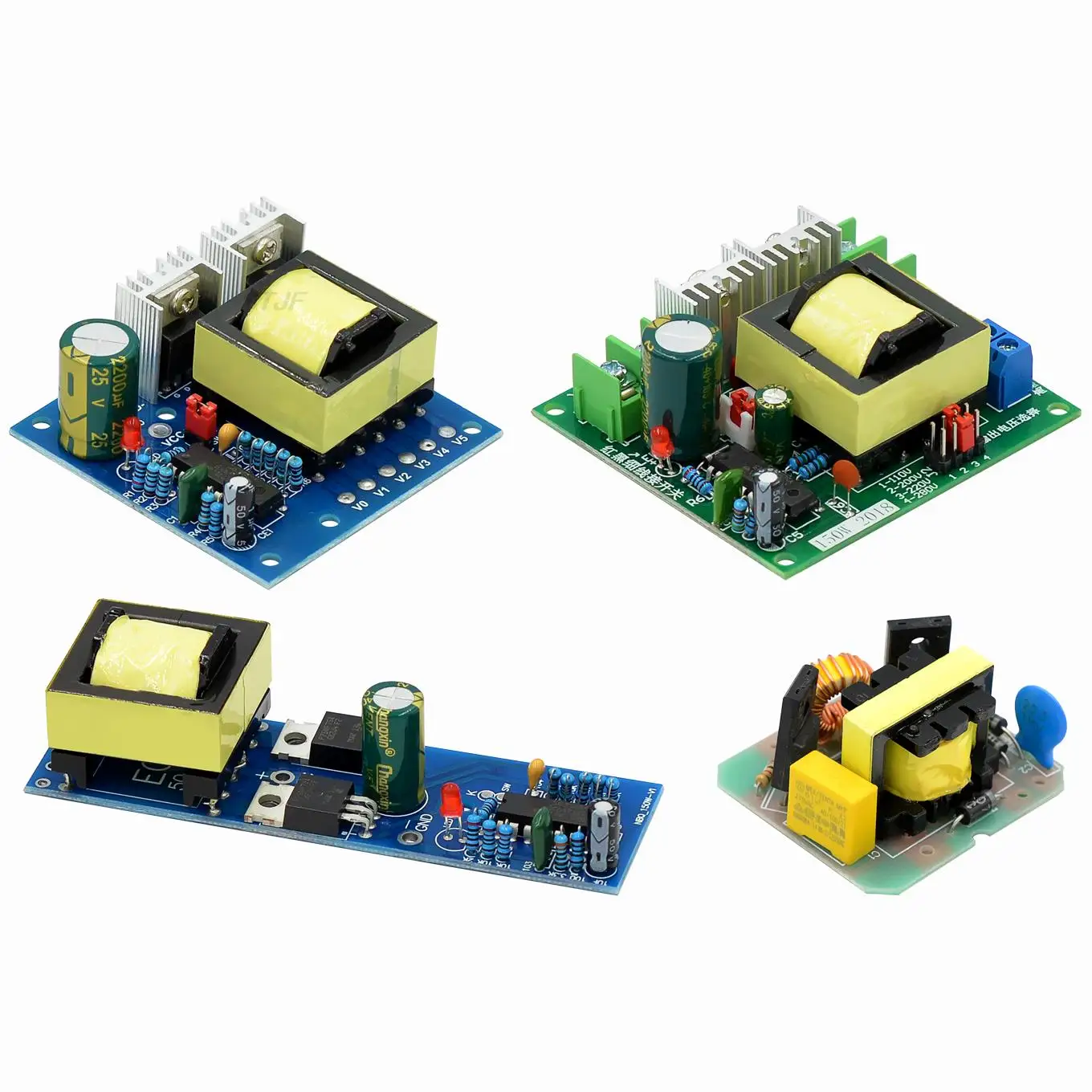 DC-AC-Wechselrichter-Leistungsbatterie DC12 V auf 220 V Boost-Modul 40 W 50 W 150 W oder 500 W