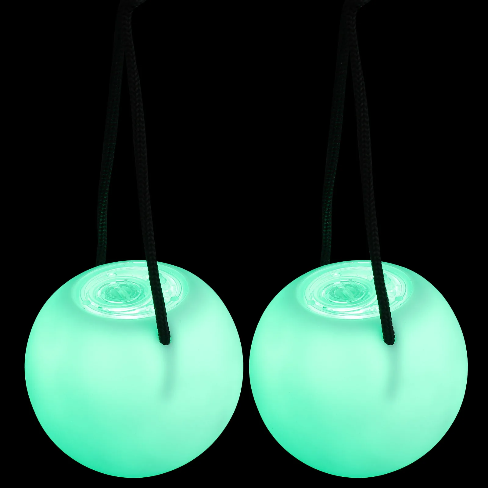 2 stks LED Jongleren Ballen Glow in Dark Light Up Speelgoed Anti Vallen Fun Nachtballen voor Muziek Festivals Feesten