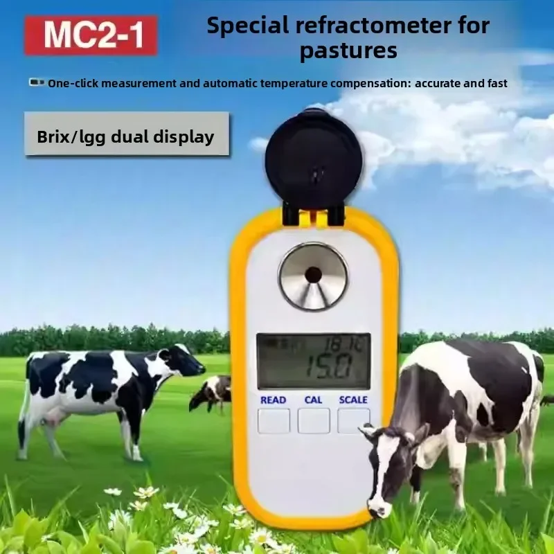 Colostrum Concentration Meter for Pasture Dairy Cows, Tester for Calf Serum Immunoglobulin LgG