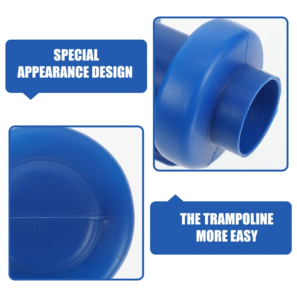 

8Pcs Trampoline Pole Caps Durable Plastic Parts Easy Install Safety Trampoline Replacement Parts Small Rod Cover