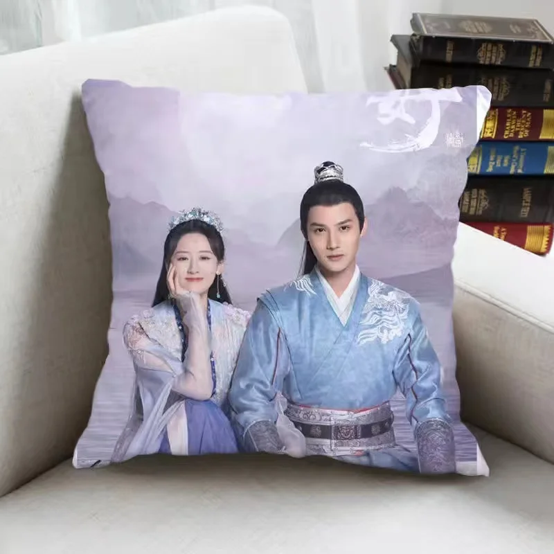 Zheng Yecheng Yuan Bingyan HD Poster Double-sided Printing Pillowcase Zhuqinghao Drama Stills Shen Yan Liu Ling Cushion Cover