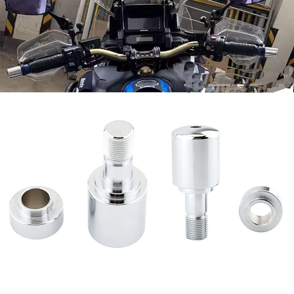 

Motorcycle Steel Handle Bar Block Handlebar End Grips Cap Plugs for XADV750 2021-2024 for Africa Twin CRF1100 CRF1000 2016-2024