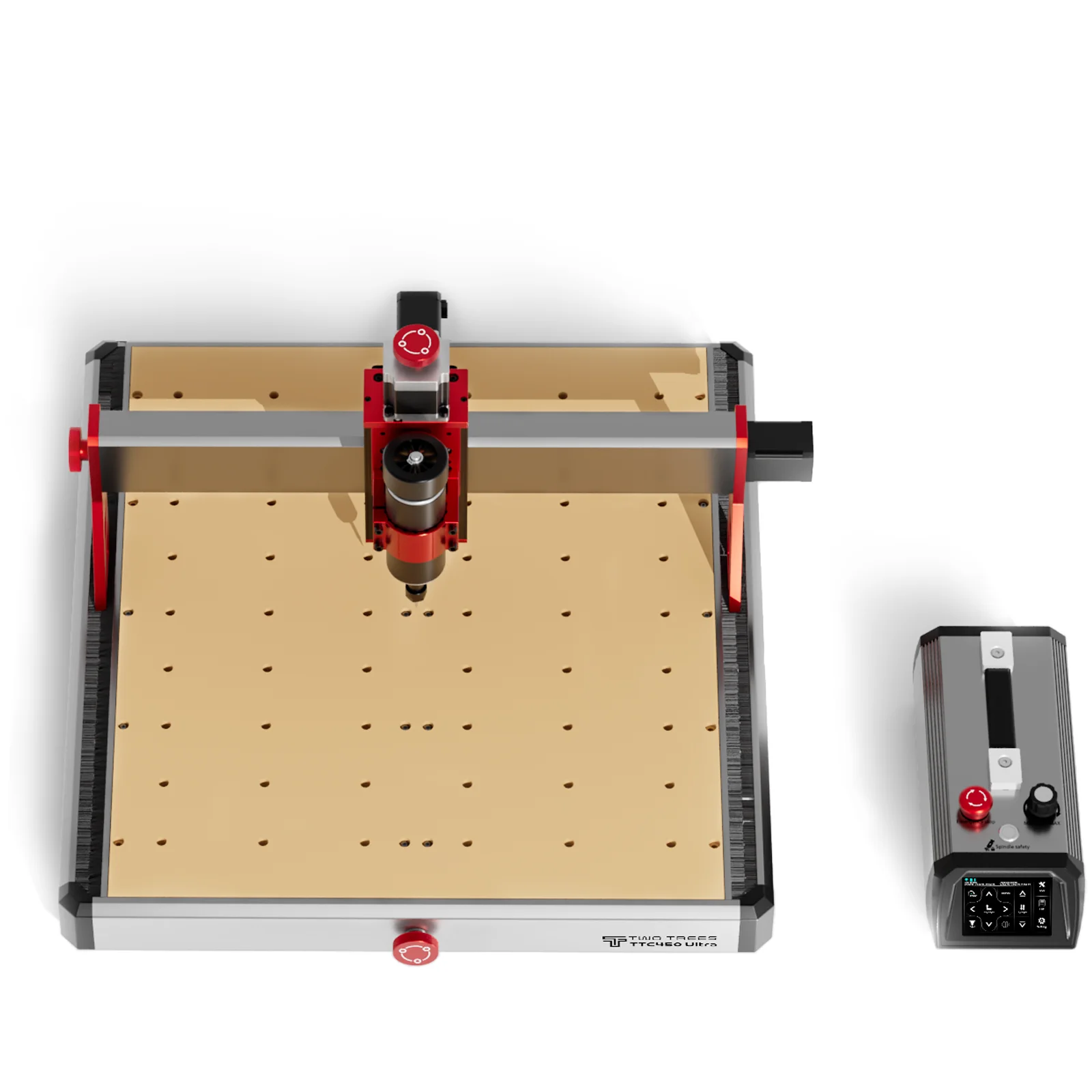 

Twotrees TTC450 Ultra CNC Milling Cutter Laser Engraving Machine 3Axis/4Axis 12000RPM CNC Router Machine Compatible VCarve pro
