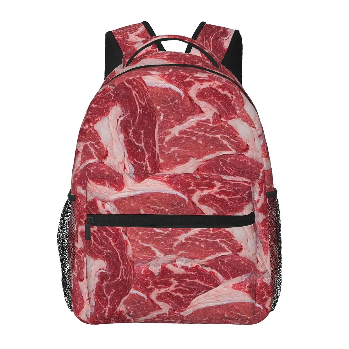 

Meat Backpack Hot Sale Daypack Large Capacity Kids BookBag School Bag Shoulder Bags for Men Women