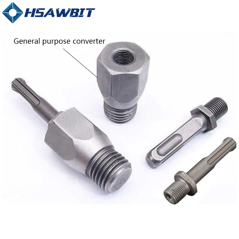 1 PC Arbor Adapter For Electric Hammer M22 Diamond Core Bit Adapter SDS Arbor Diamond Core Dry Wet Drill BIt SDS Plus