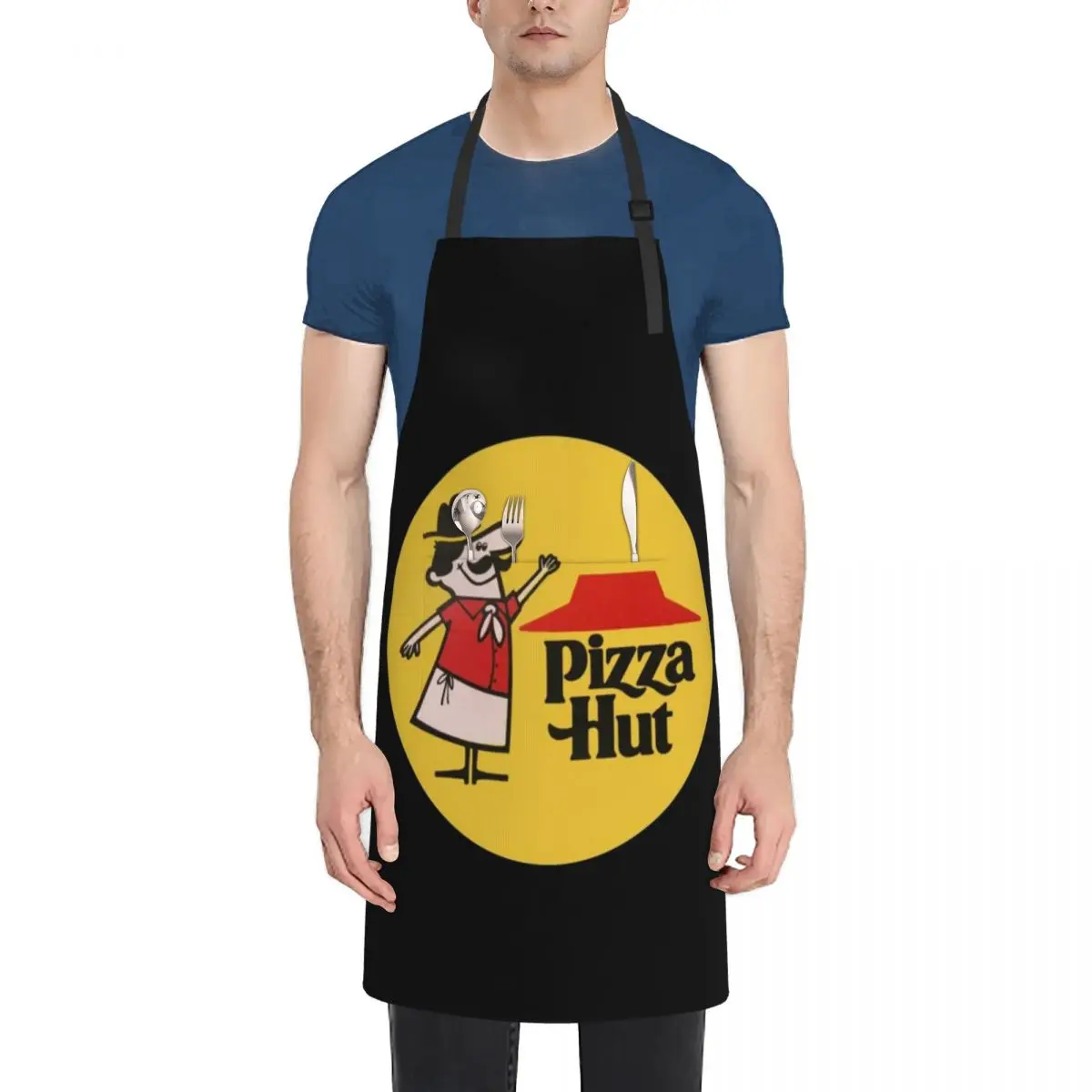 

Pizza Hut T-ShirtVintage Pizza Hut Apron Nursing Waterproof Kitchen Woman Apron