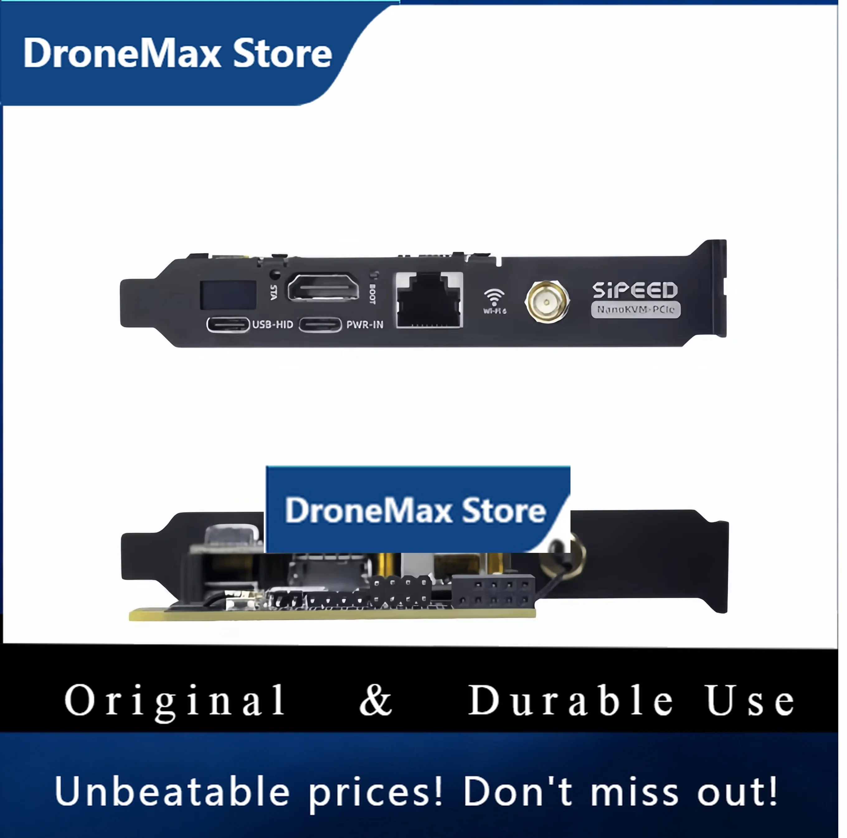 DroMaSipeed NanoKVM-PCIe PiKVM Mini Remote Control Operation And Maintenance Server HDMI