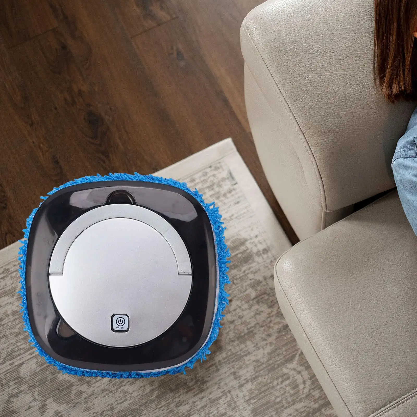 Household Mopping Machine Mopping Vacuum Cleaner Portable Quiet with Water Tank