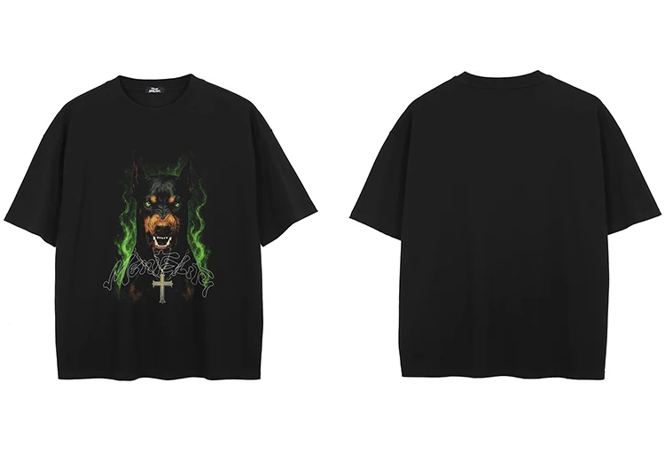 Doberman Portrait Graphic T-Shirt S9f1b63cb9cd040daa91277c8a71a72c2R