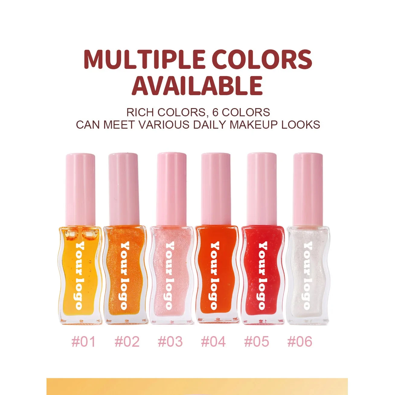 50 stuks aangepast logo VEELKLEUREN BESCHIKBAAR privélabel