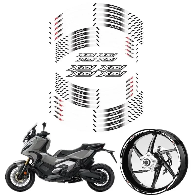 Для HONDA X-ADV XADV X ADV Запчасти для мотоциклов Contour Wheel декоративная переводная наклейка-1 Moto