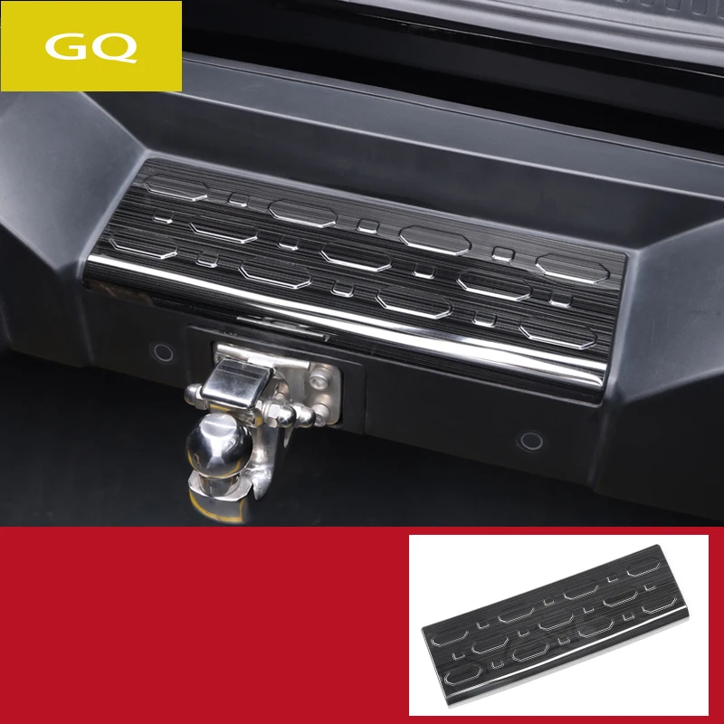 

For WEY GWM Tank 300 Car Styling Stainless Steel Rear Bumper Protector Sill Trunk Guard Tread Plate Accessories 2021 2022 2023