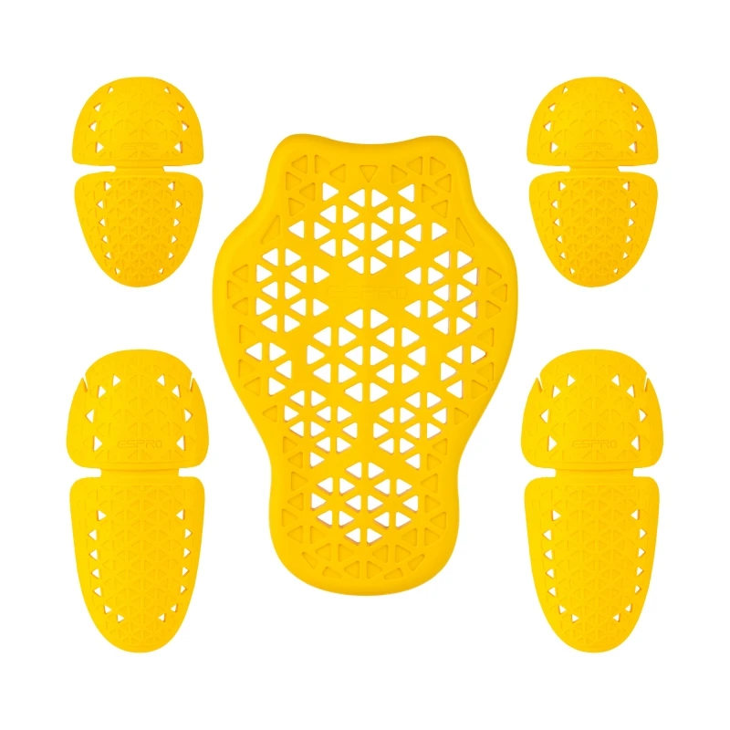 

CE2 Certified Universal Motorcycle Armor Jacket Insert Back Protector Anti-Shock Rider Armor Spine/Shoulder Knee Protective Pad