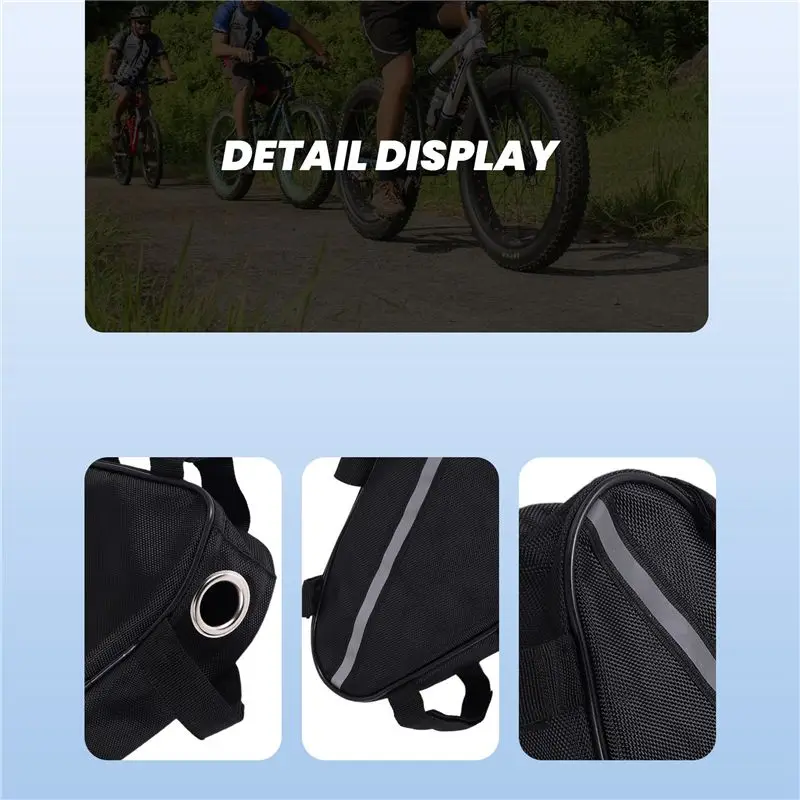 Bicycle Bag Triangular Battery Pack Bicycle Battery Pack Electric Bicycle Lithium Battery Triangular Bag-A57M