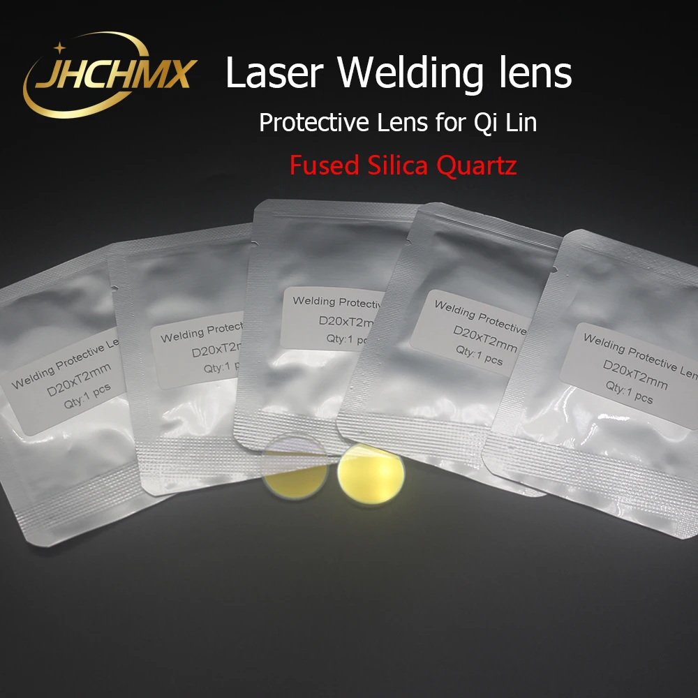 Imagem -04 - Jhchmx-fiber Laser Welding Hand-holder Lente de Proteção do Windows Cabeça de Arma D20 t2 para qi Lin