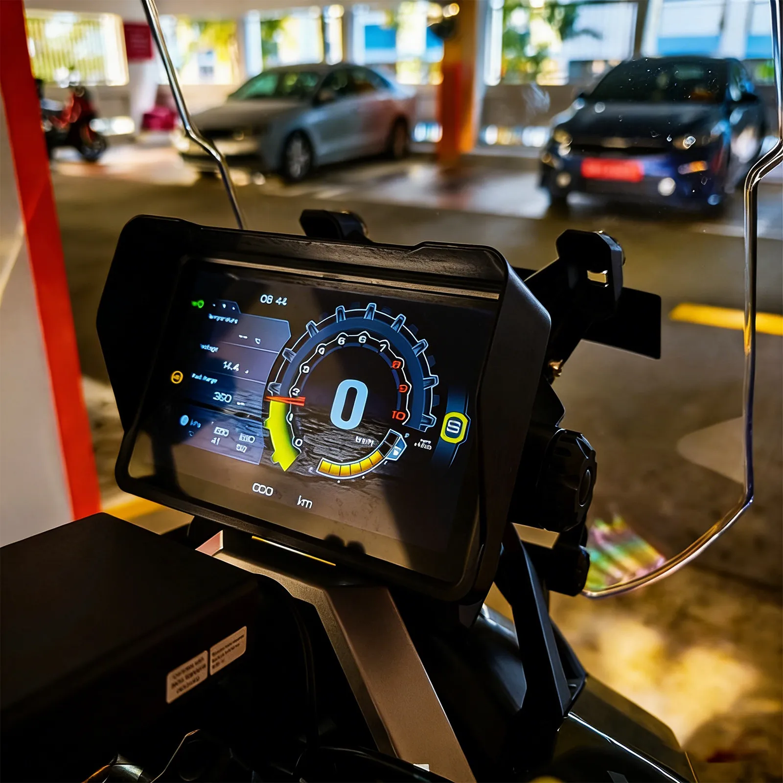 Motorcycle Instrument Sunshade Universal Dash Screen Protector for Tft LCD Digital Gauge Cluster Anti-Glare Uv Rain Dust