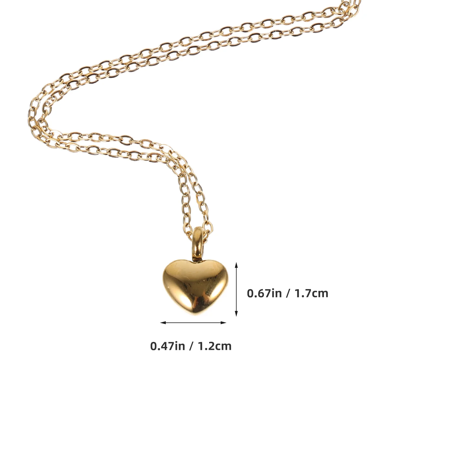 반려동물 유골 하트 모양 스테인리스 스틸 유골함 펜던트 목걸이 열 수 있는 향수병 기념품 보석 선물