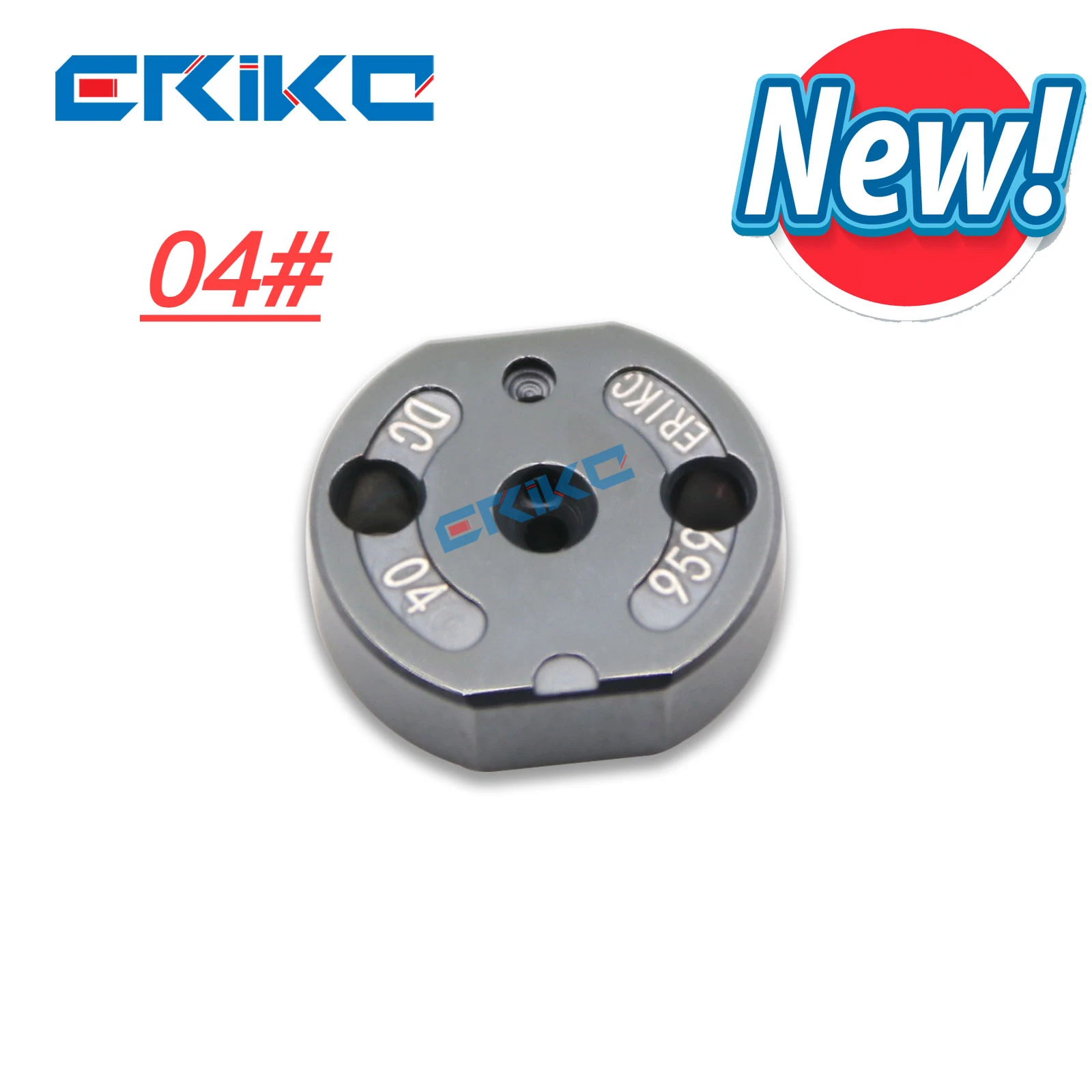 ERIKC Valve Orifice Plate 04# Injector 33800-45700 095000-5550 for Hyundai County D4DD 095000-5551 DCRI105550