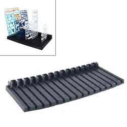 Pieces Shelve Tool Holder Placement Rack for Hobby Model Making Parts Gundam Model Board Frame Shelving Rack Integrated Assembly