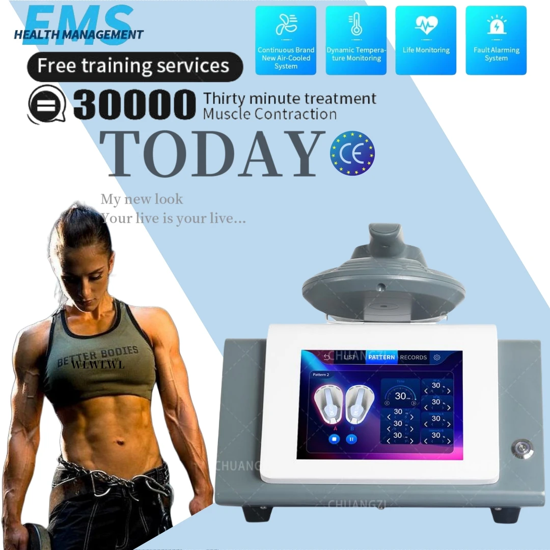 

EMSzero EMSSlim Mini NEO radio frequency machine whole body fat burning muscle stimulation and weight loss electromagnetic