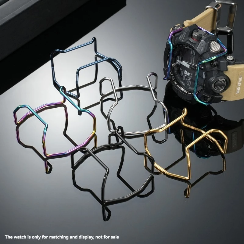 Для Casio стальной бампер для часов Big Mud King GWG-1000 Small Mud King GG-1000 GWG100 металлический защитный бампер с защитой от столкновений