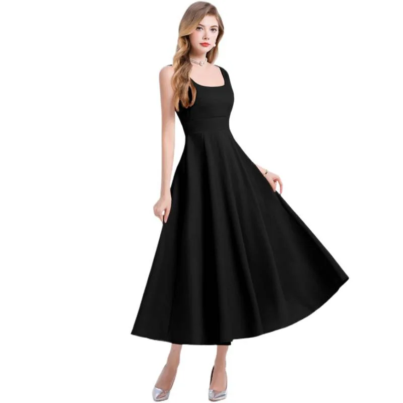 Ele Svel Strapl Fro Jupe bouffante taille haute Sle Femme Dr Velvet Matériel Thiened Saison de printemps pour mi...