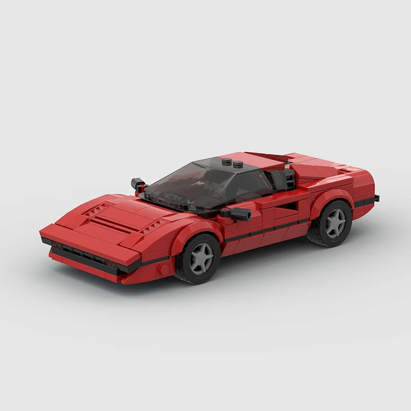 MOC Racing Car Assembly Kit, DIY Car Rally Model for Children and Adults, Model Car Collection, Halloween, Christmas Gift