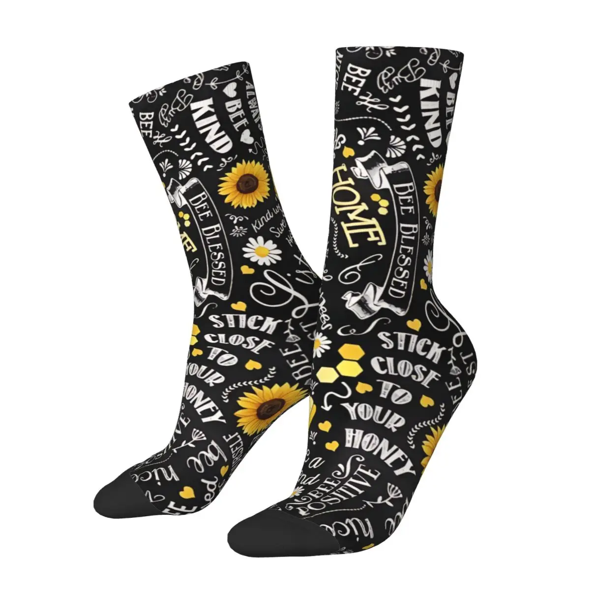 Daisy Unisex Winter Socks Outdoor Happy Socks Street Style Crazy Sock