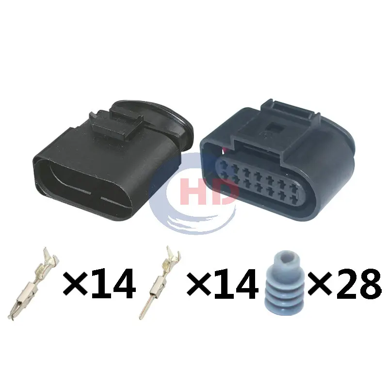 

1-20 sets 14pin Transmission Plug Valve Body Wiring Harness Plug 6X0973817 6X0973717