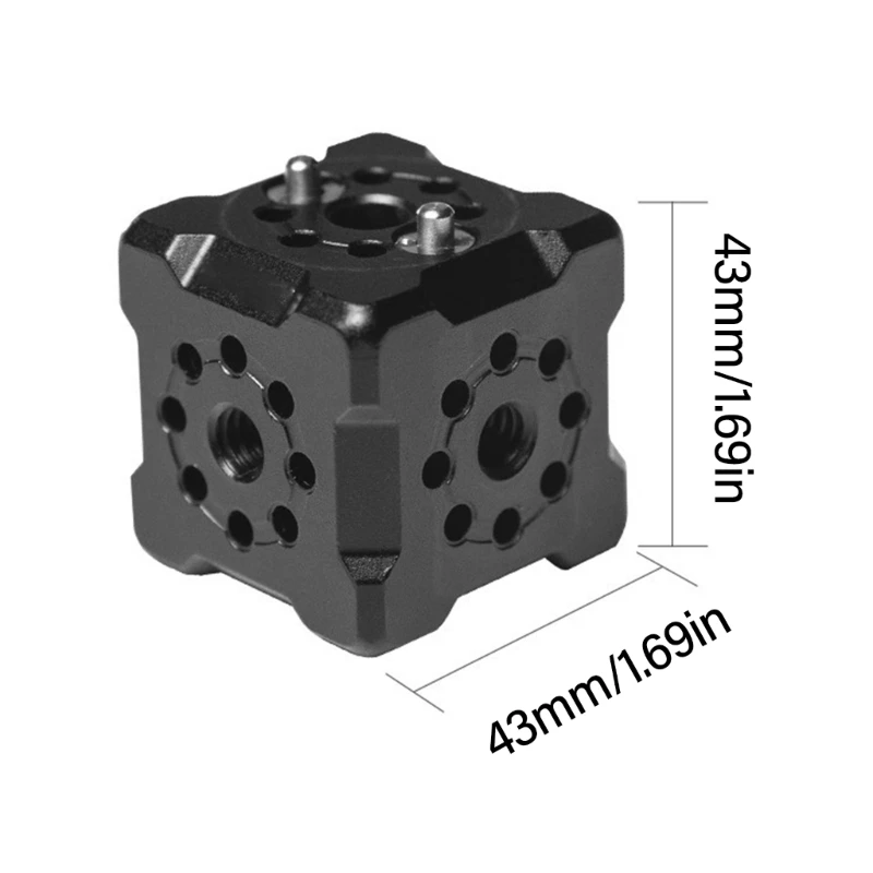 توافق محول 6 اتجاه مع امتدادات 1/4 و 3/8 لتثبيت آمنة K1KF