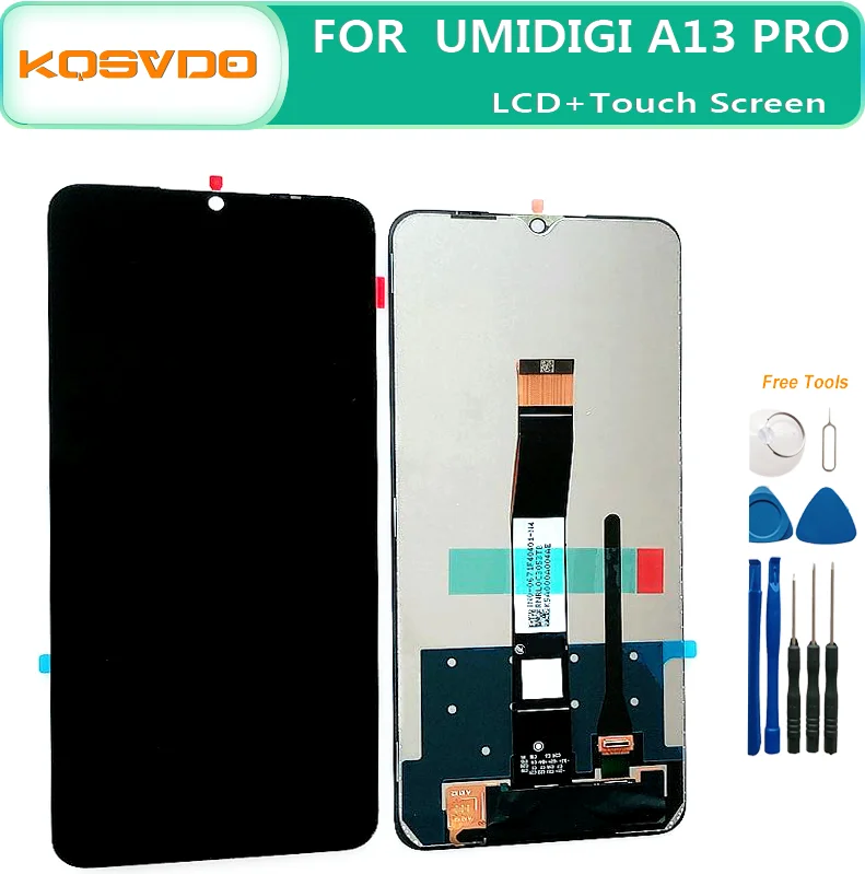 6.7 Original For UMIDIGI A13 LCD Display Touch Screen Replacement Tested Well For UMIDIGI A13 / A13S / A13 Pro 5G LCD Screen