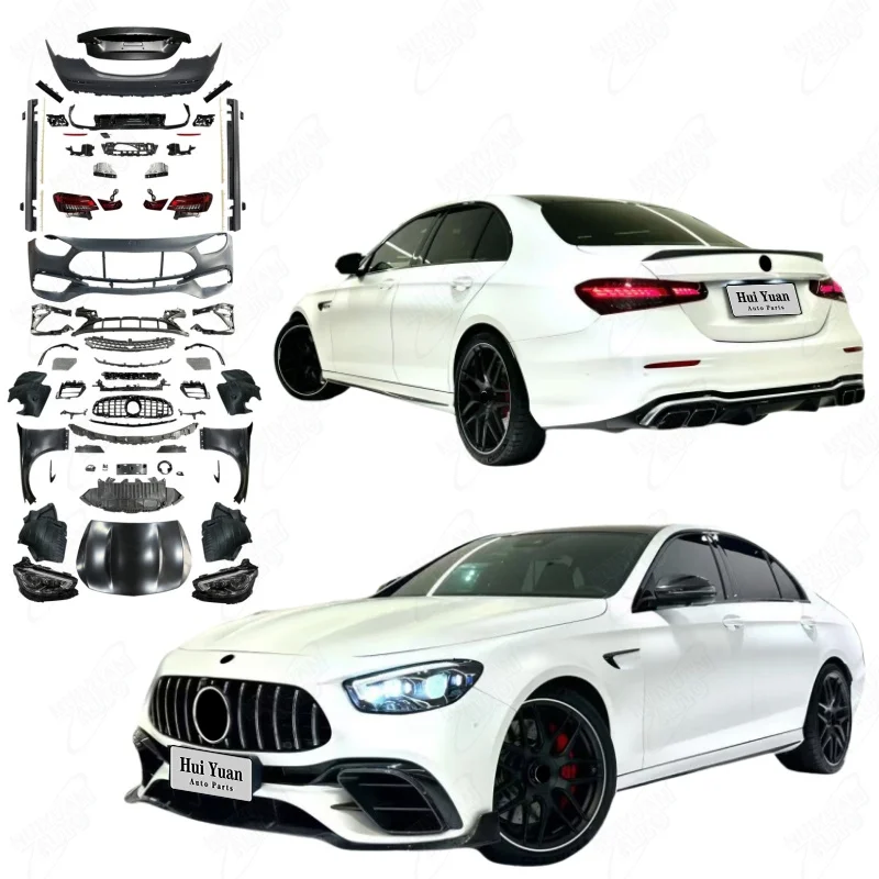 

For 2016-2020 W213 Upgrade to 2023 E63 Widebody Style Bodykit Easy Installation Car Exterior Modification
