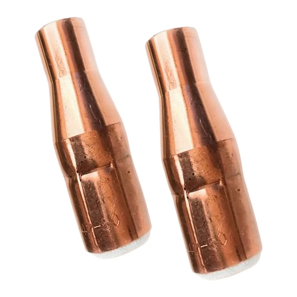 2pcs 401-42-50 Brass Bottleneck Slip-On For Mig Welding Nozzle For 404 Series Diffuser 1/2 Inch ID Copper Gas Saver Accessories