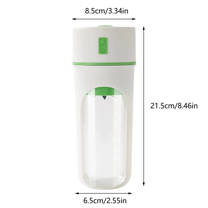 Portable Blender, Personal Size Blender For Shaking,Automatic Electric Juicer Hand Cup, Suitable For Sports And Travel Durable C