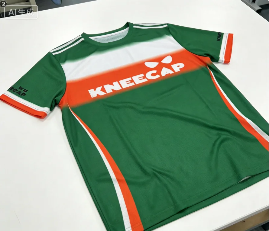 2026 NEW KNEEECAP Ireland Color Block Sports T-Shirt Kids/Adults Training and Daily Wear Tees Summer  Colthing Tops