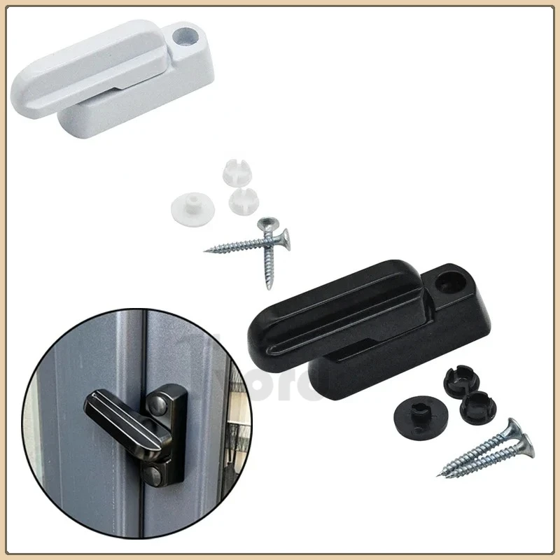 1PCS High Quality Home Balcony Practical Replacement Security UPVC Window Door Lock Door Lock, Safety Bar, Handle, Sweep Latch