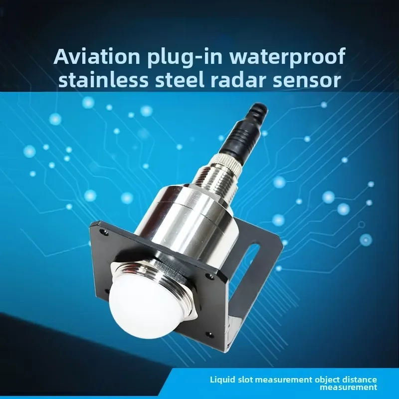 80G Millimeter Wave Radar Level Sensor Waterproof Stainless Steel Reservoir Meter Coaxial Connectors (RF) Product