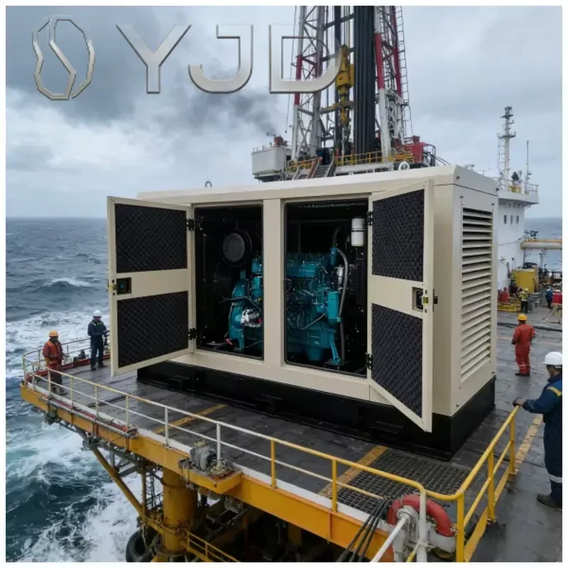 YJD Top1 Global Power Hot Sale Diesel Generator 250kw 300kw 350kva 400kva 60/50 Hz ATS Silent Open Frame Genset 1800 RPM