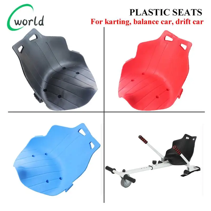 Diy Plastic Seat For Children Kart Hoverboard Seat Cushion Compatible with for Hoverkart Replacement Parts Modified Accessories