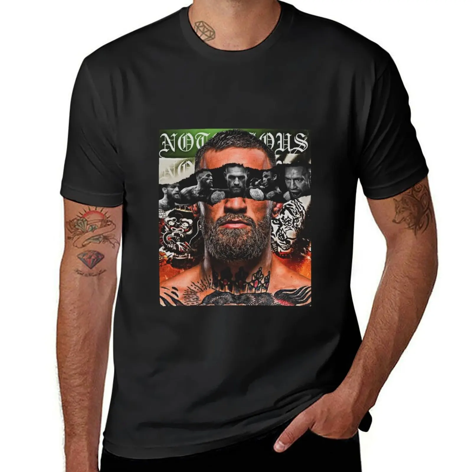 Conor McGregor : Notoriety T-Shirt oversized aesthetic clothes fitted t shirts for men