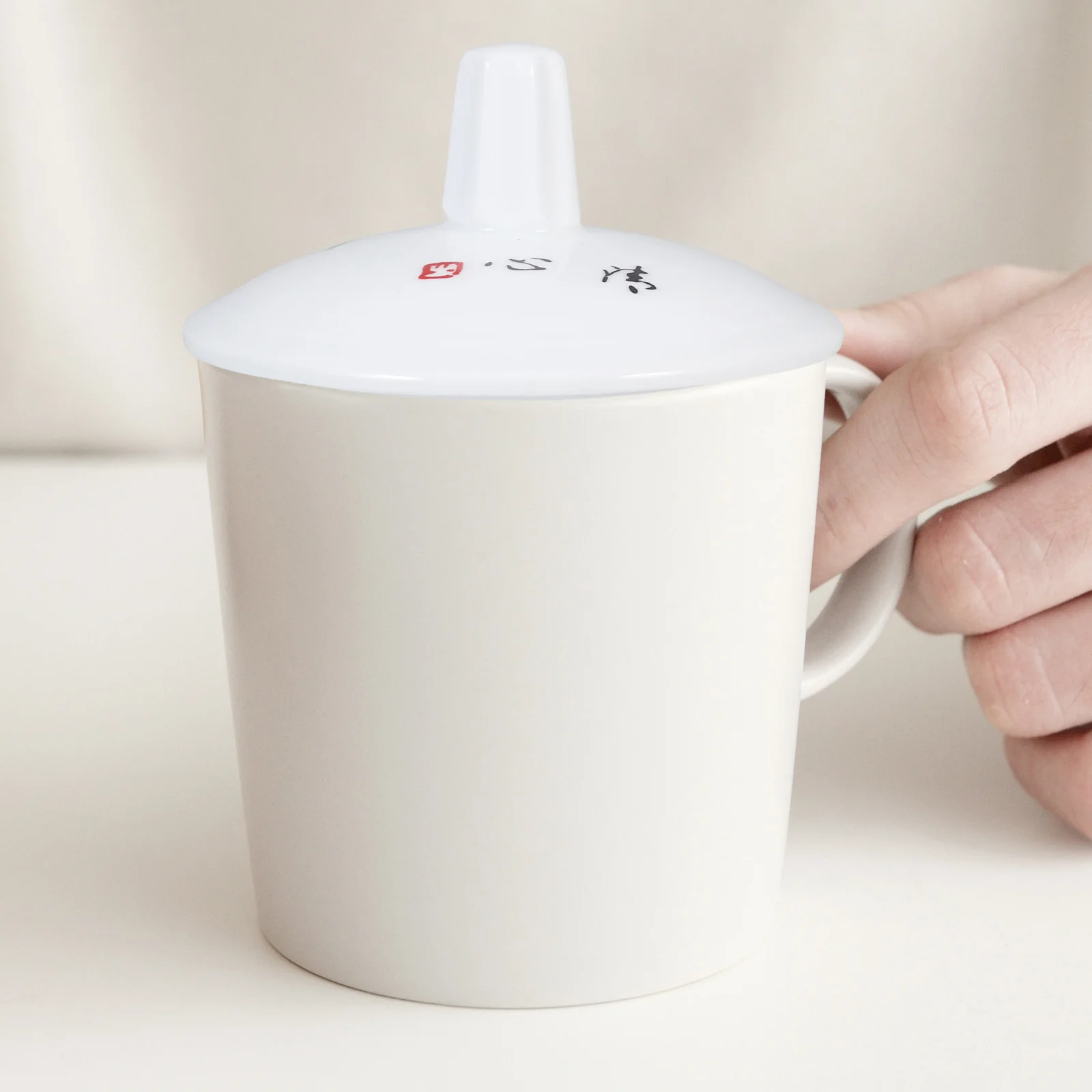 

Ceramic Tea Cup Lid Universal Replacement Coffee Mug Cover Reusable Mug Lid for Home Office Tumbler Lids Replacement Cup