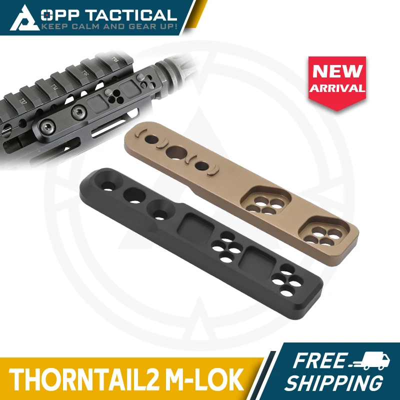 Thorntail2 M-LOK Inline Light Mount For Mlok Keymod Handguard Rail Tatical SF M300 M600 Flashlight Weapon Scout Light