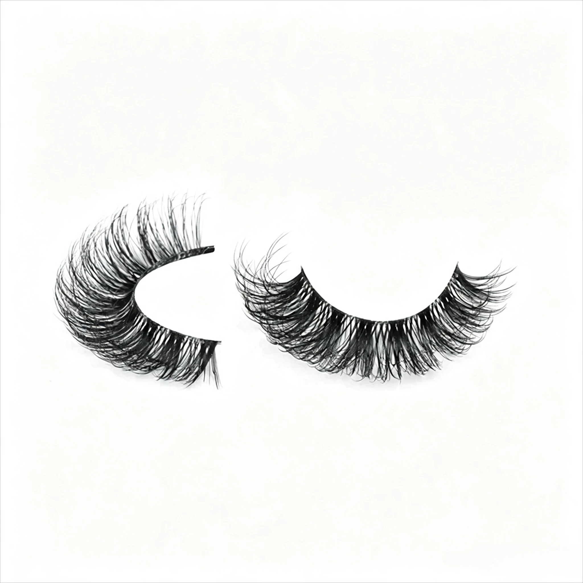 10 Pairs False Eyelashes 6D Su - огляд і ціна Eyelash Extension Cat Eye Wispy