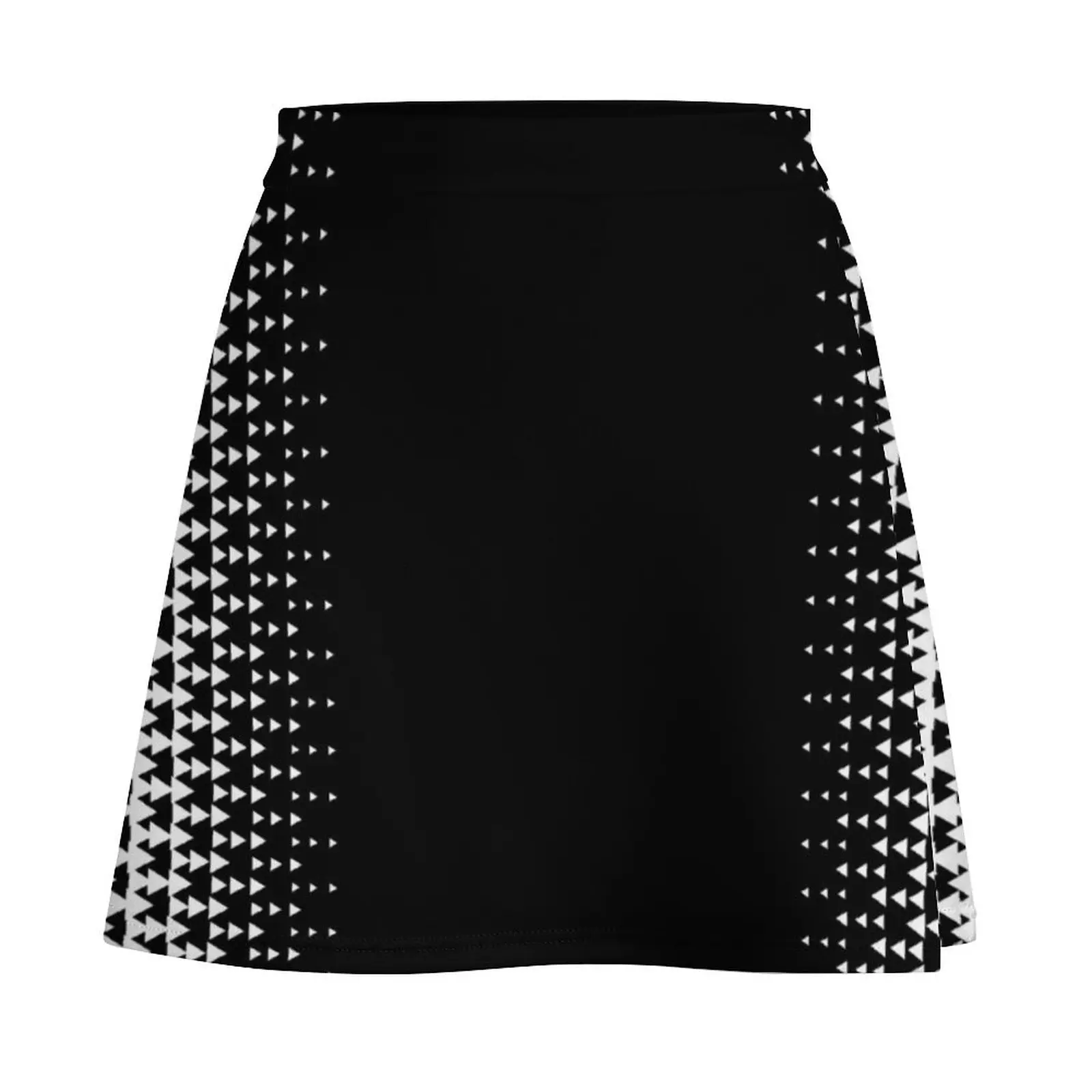 White Punk Fade Mini Skirt clothes for women sexy short mini skirts Women's summer dress skorts for women Mini Skirt
